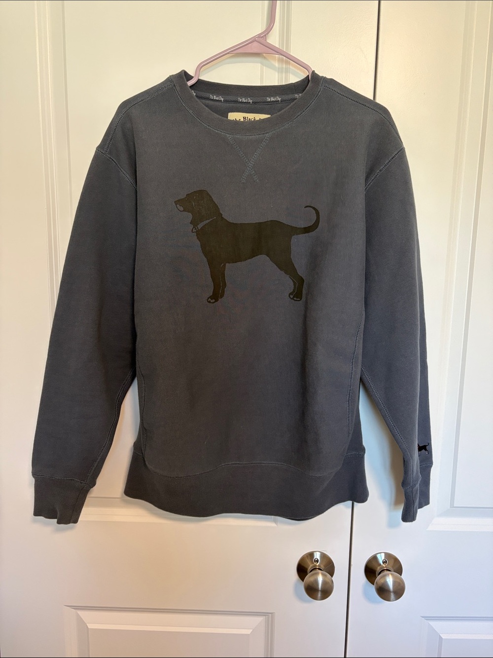 Black Dog Original Crew Neck Sweatshirt - Size XS